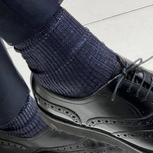 Load image into Gallery viewer, Metallic Glitter Socks Ribbed