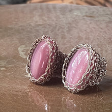 Load image into Gallery viewer, Big Stone Ring, Cat Eye Pink