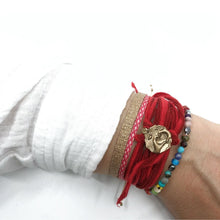 Load image into Gallery viewer, Catherine Michiels Charm Bracelet 'Amour Toujours'
