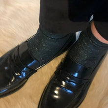 Load image into Gallery viewer, Metallic Glitter Socks