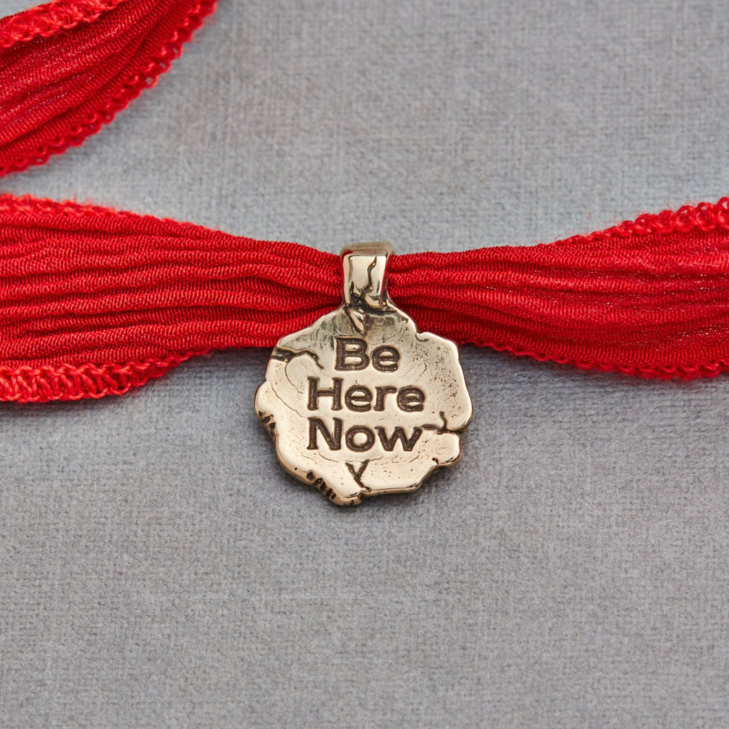 Catherine Michiels Charm Bracelet 'Be Here Now'