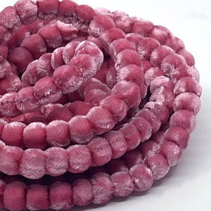 Velvet Popcorn Necklace