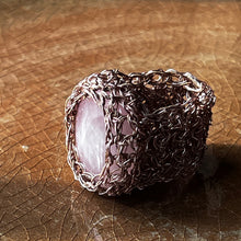 Load image into Gallery viewer, Medium Stone Ring, Rose Quartz
