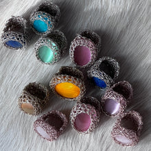 Load image into Gallery viewer, Medium Stone Ring, Lapis Lazuli
