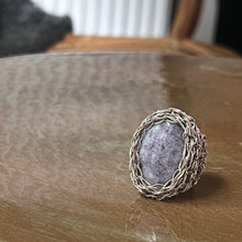 Load image into Gallery viewer, Medium Stone Ring, Lepidolite
