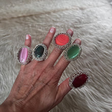 Load image into Gallery viewer, Big Stone Ring, Pink

