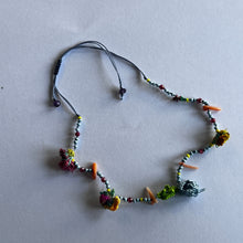 Load image into Gallery viewer, Antonia Rossi, Antique Venetian Glass Beads Flower Bracelet
