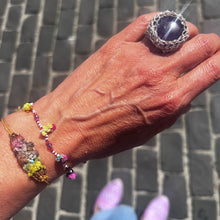 Load image into Gallery viewer, Medium Stone Ring, Amethyste
