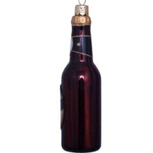 Load image into Gallery viewer, Ornament Glass Brown Beer Bottle
