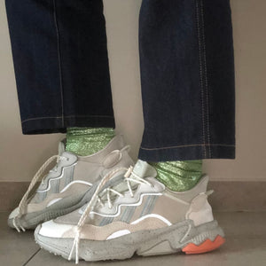 Metallic Glitter Socks