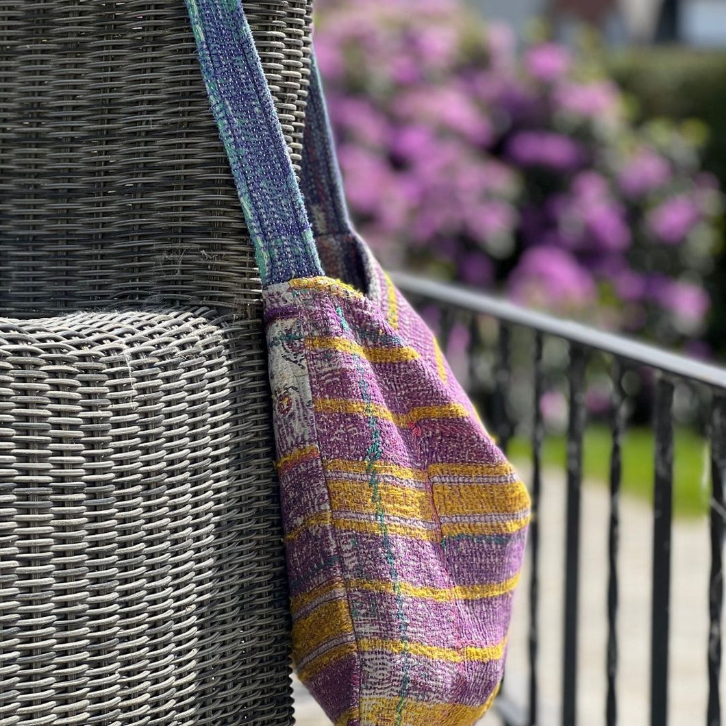 Vintage Kantha Shoulder Bag