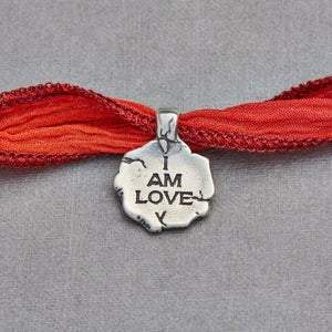 Catherine Michiels Charm Bracelet 'I Am Love'